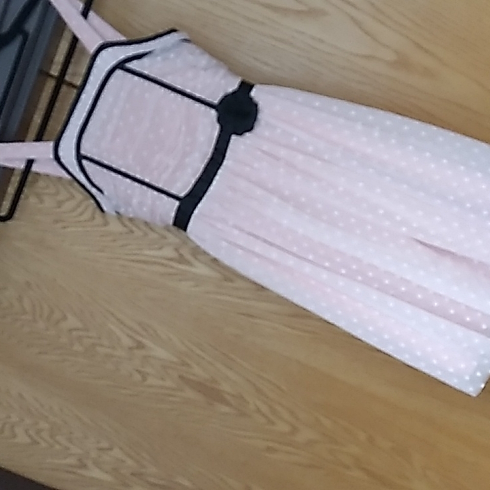 "PRETTY IN PINK" GIRLS SZ 16 DRESSY DRESS W/PUCKER